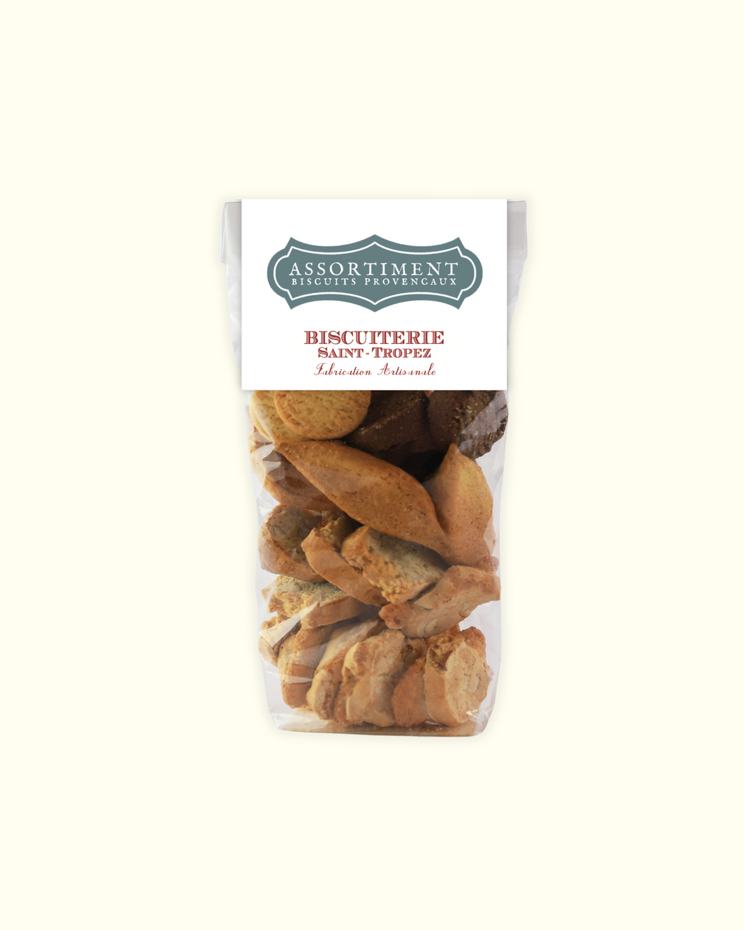 Assortiment de biscuits provençaux, spécialité biscuiterie Saint-Tropez