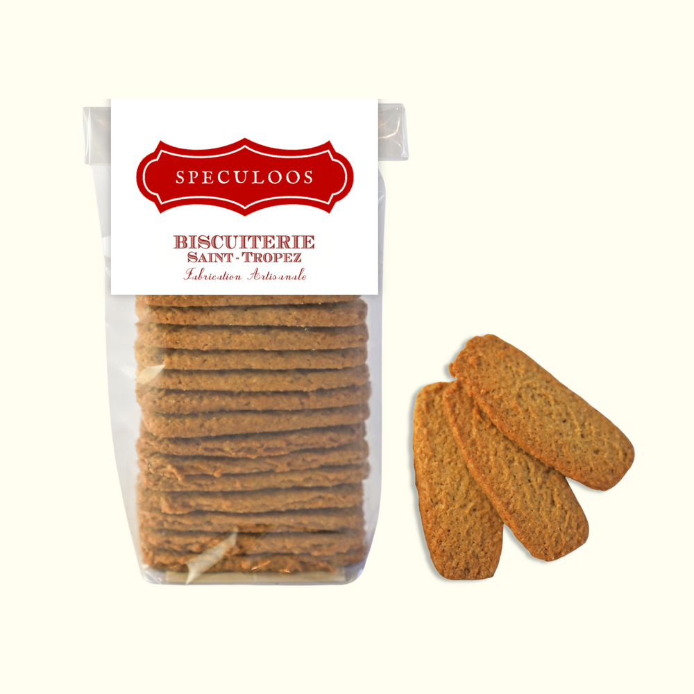 Spéculoos artisanaux Saint-Tropez aux épices, biscuits croustillants faits main Provence
