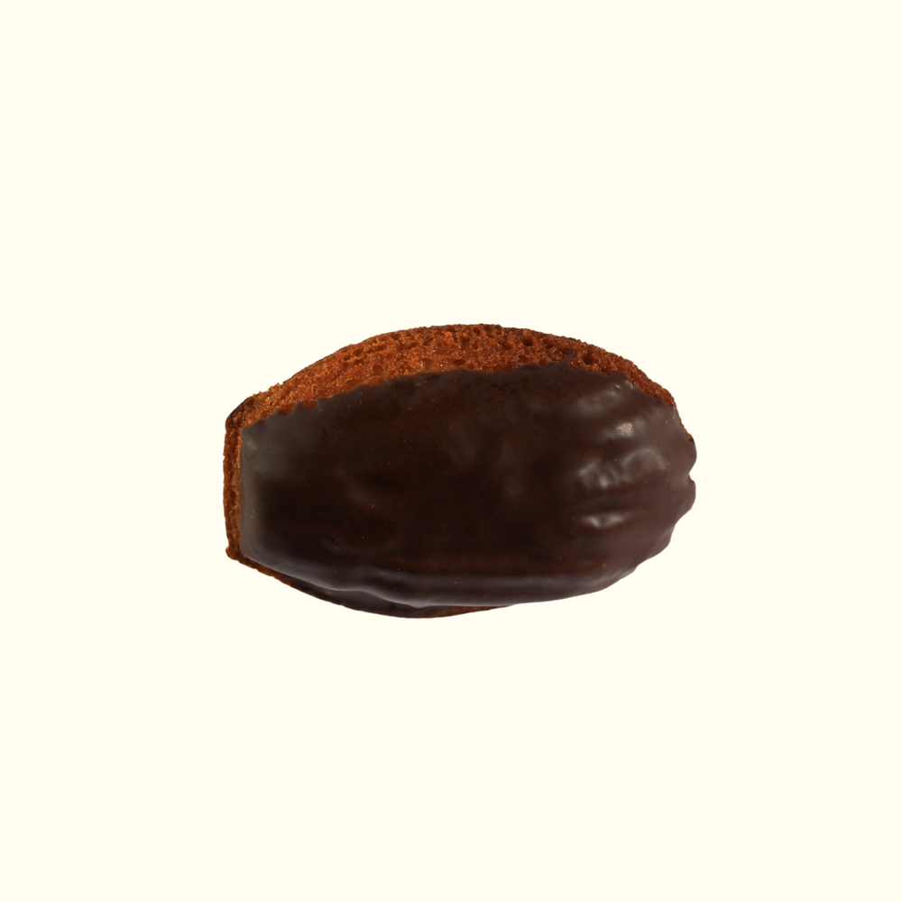 Madeleines artisanales avec coque en chocolat Saint-Tropez faites main, petits gâteaux traditionnels de Provence