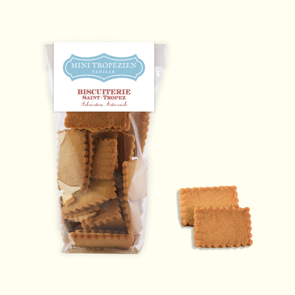 Biscuits à la vanille de Provence faits main, spécialité biscuiterie Saint-Tropez