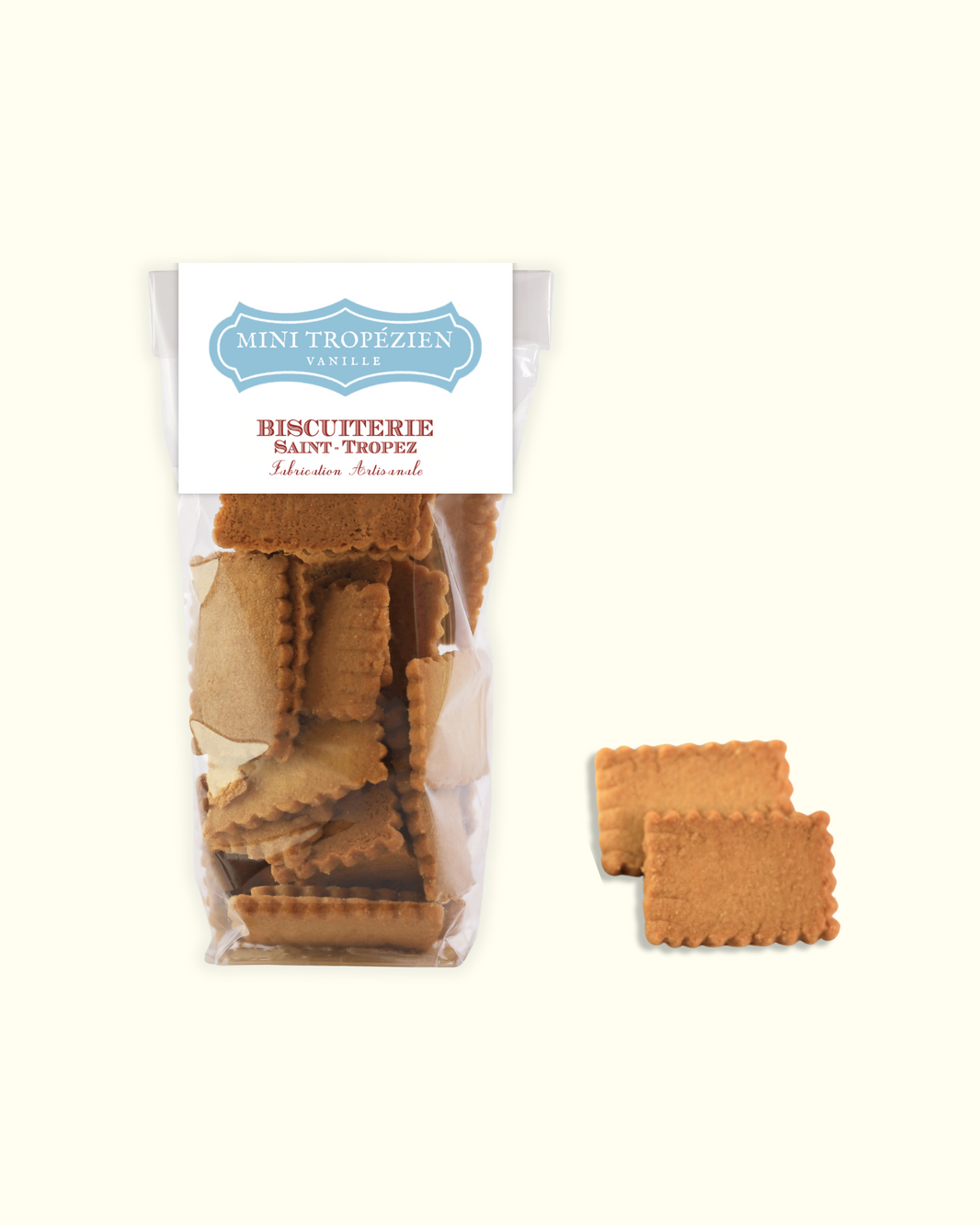 image Biscuits à la vanille de Provence faits main, spécialité biscuiterie Saint-Tropez