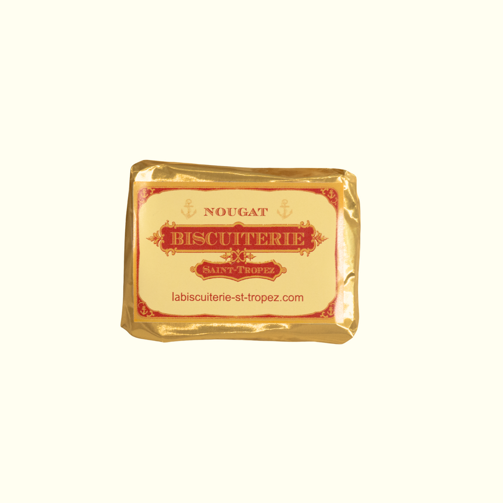 Nougat artisanal Saint-Tropez aux amandes, spécialité provençale faite main