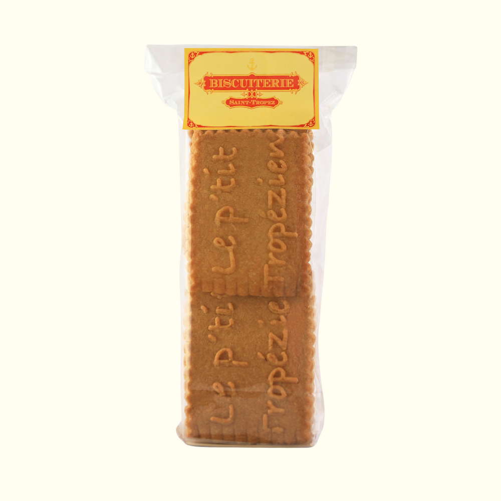 Biscuits à la vanille faits main selon a tradition française, spécialité biscuiterie Saint-Tropez