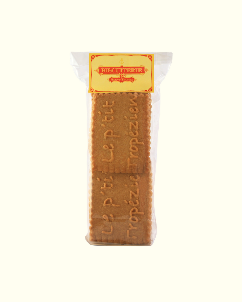 Biscuits à la vanille faits main selon a tradition française, spécialité biscuiterie Saint-Tropez
