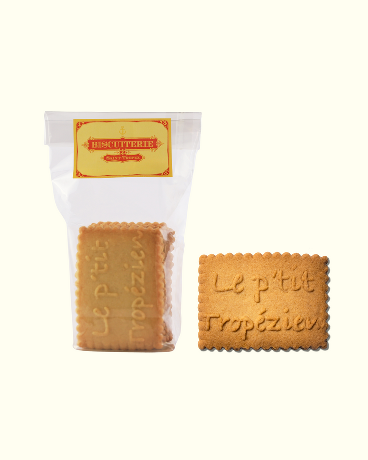 Biscuits à la vanille faits main selon a tradition française, spécialité biscuiterie Saint-Tropez