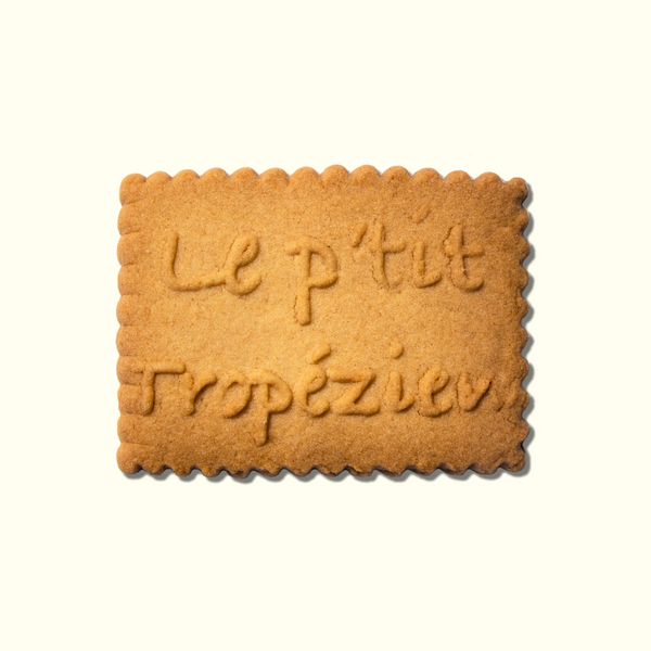 Biscuits traditionnels français Saint-Tropez en boîte pêcheur, spécialité artisanale inspirée des marins